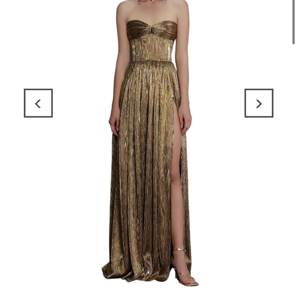 Bronx and banco Florence strapless dress